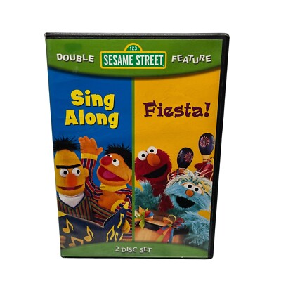 sesame-street-fiesta-sing-along-dvd-double-feature-d9-891264001236-ebay