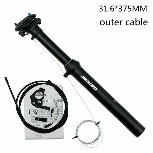 30.9/31.6 mm Dropper Seatpost Internal External Cable Routing for Mountain Bike - Picture 12 of 14