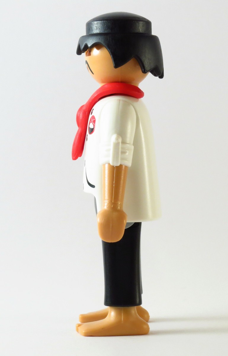 Playmobil Japanese Cook Sushi Chef w/ Tray Chopsticks