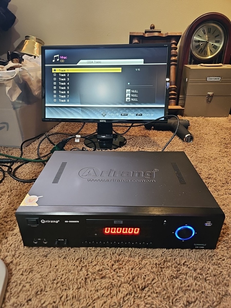 Arirang AR-3600KTV Karaoke Midi DVD Player 2TB Hard Drive HDMI