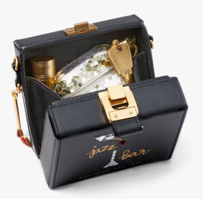 【美品】Kate Spade jazz bar パーフェクト マッチボックス NWT KATE SPADE Perfect Match Jazz Bar Micro Leather Fire
