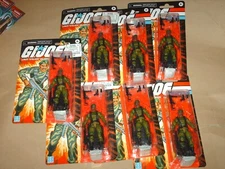 G.I. Joe Stalker 3.75 Retro Figure New in Package lot x7 army builder