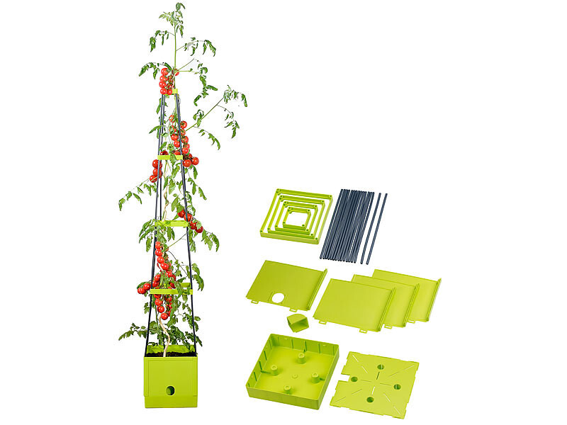 Pot tomate Royal Gardineer anti dessèchement avec tuteur solide