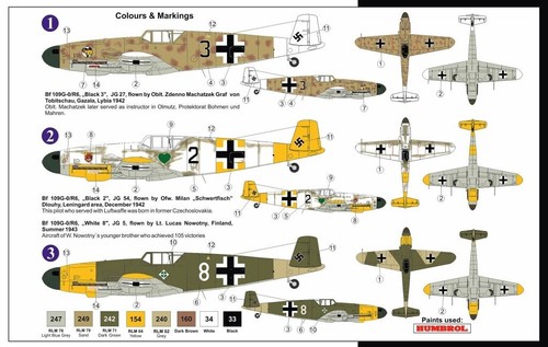 Messerschmitt Bf 109G-0/R6 "V-Tail" AZmodel AZ7546 skala 1/72 - Zdjęcie 2 z 2