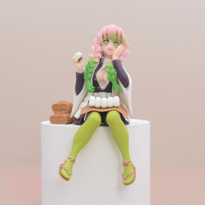 Anime Demon Slayer Kanroji Mitsuri Cute Noodle stopper Figure Statue Toy  Gift | eBay