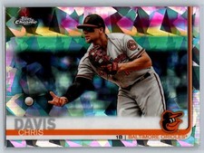 2019 Topps Chrome Sapphire Chris Davis Baltimore Orioles #542