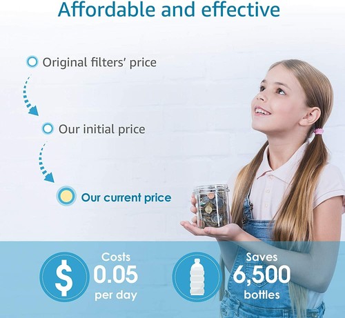 AQUA CREST Fluoride Water Filter, fits Gravity Filtration System - Picture 6 of 8