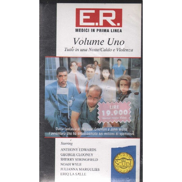 E.R. Medici In First Linea Vol. 1 Vhs Elodie Keene Univideo - PIV14298 Sealed-image