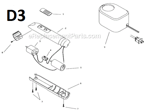Parts for ANDIS D2, D3, D4, D-8 #69018, #69028, #33117 - Picture 12 of 12