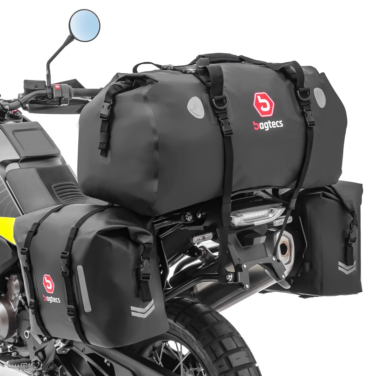 Motorrad-Sitzbezug Für Honda CB250 RS – Komplett Mit Riemen, Schwarz, Ohne Logo