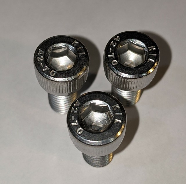 3x Bolts for Lexus SC430 Wheel Cover Center Cap Screws Rims NON OEM