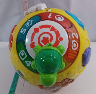 VTech Wiggle and Crawl Ball Educational Rolling Infant Baby Interactive Toy