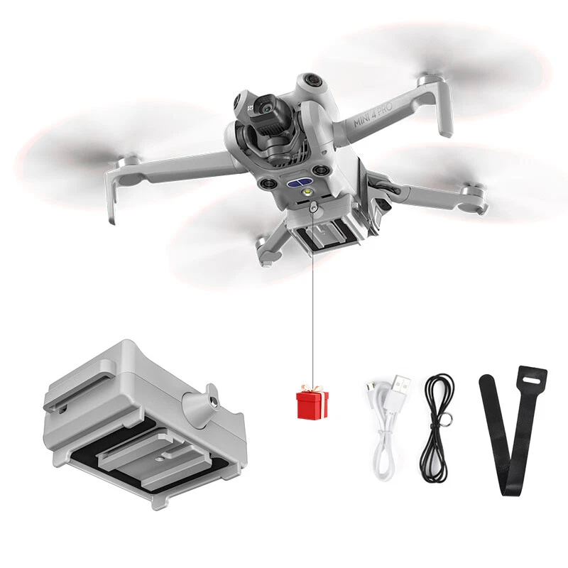For DJI Mini 4 Pro Drone Airdrop Device System Gifts Thrower