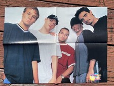 Backstreet Boys N Sync Joey Fatone Two Sided Poster 15x20 teen magazine clipping