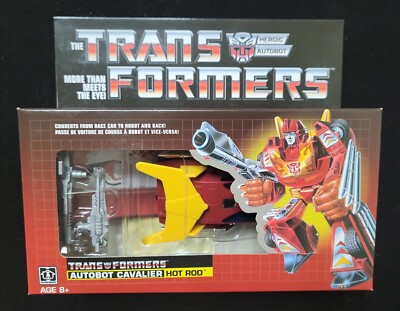 2018 Transformers G1 Walmart Reissue Exclusive Autobot Cavalier Hot Rod  MISB