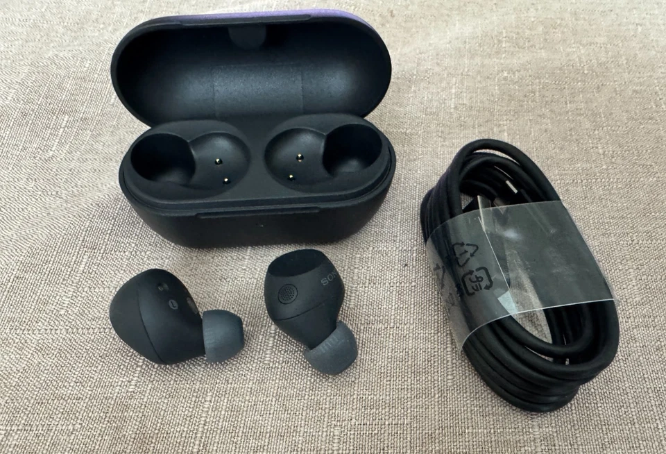 Sony WF-C710N Truly Wireless Bluetooth In-Ear Bluetooth Headphones Black WFC710N - Image 4 of 4