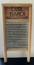 Vintage Small 18" DUBL HANDI COLUMBUS WASHBOARD Company OH Old Antique Farmhouse