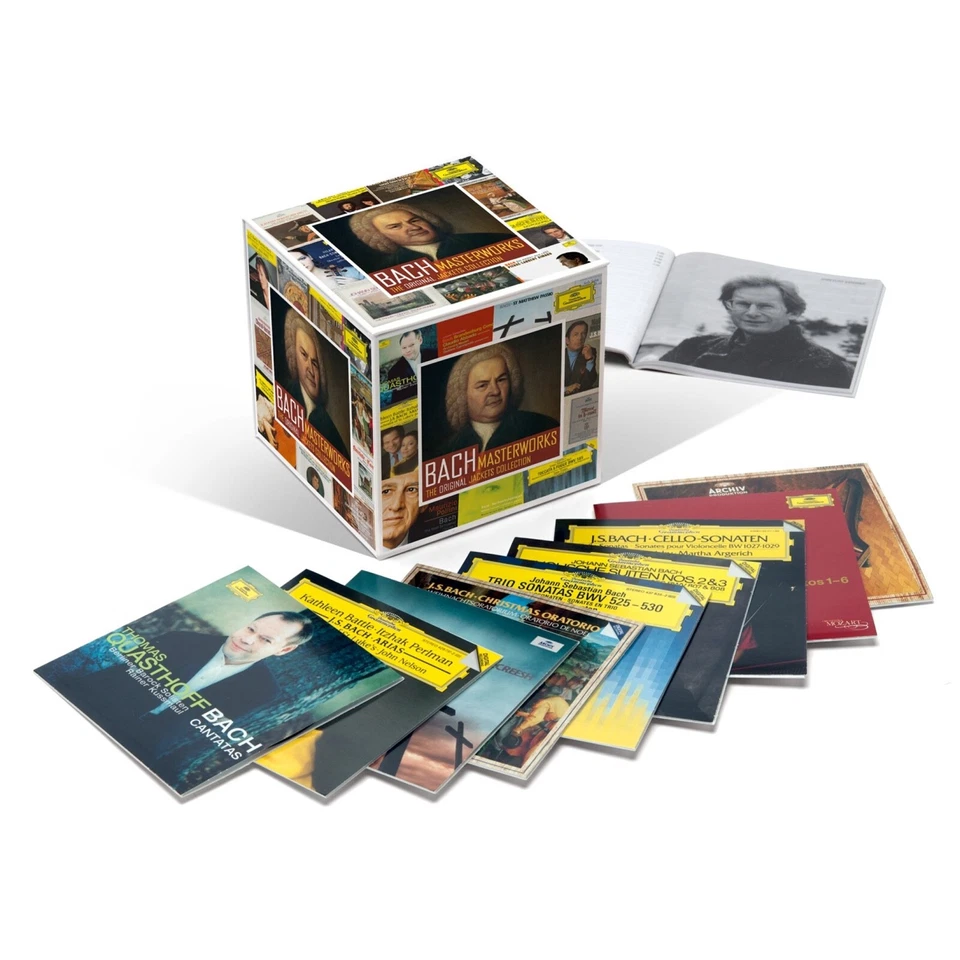 Bach masterworks The Original Jackets Collection CDs Box 50