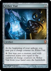 1x AEther Vial - Foil NM, English MTG From The Vault