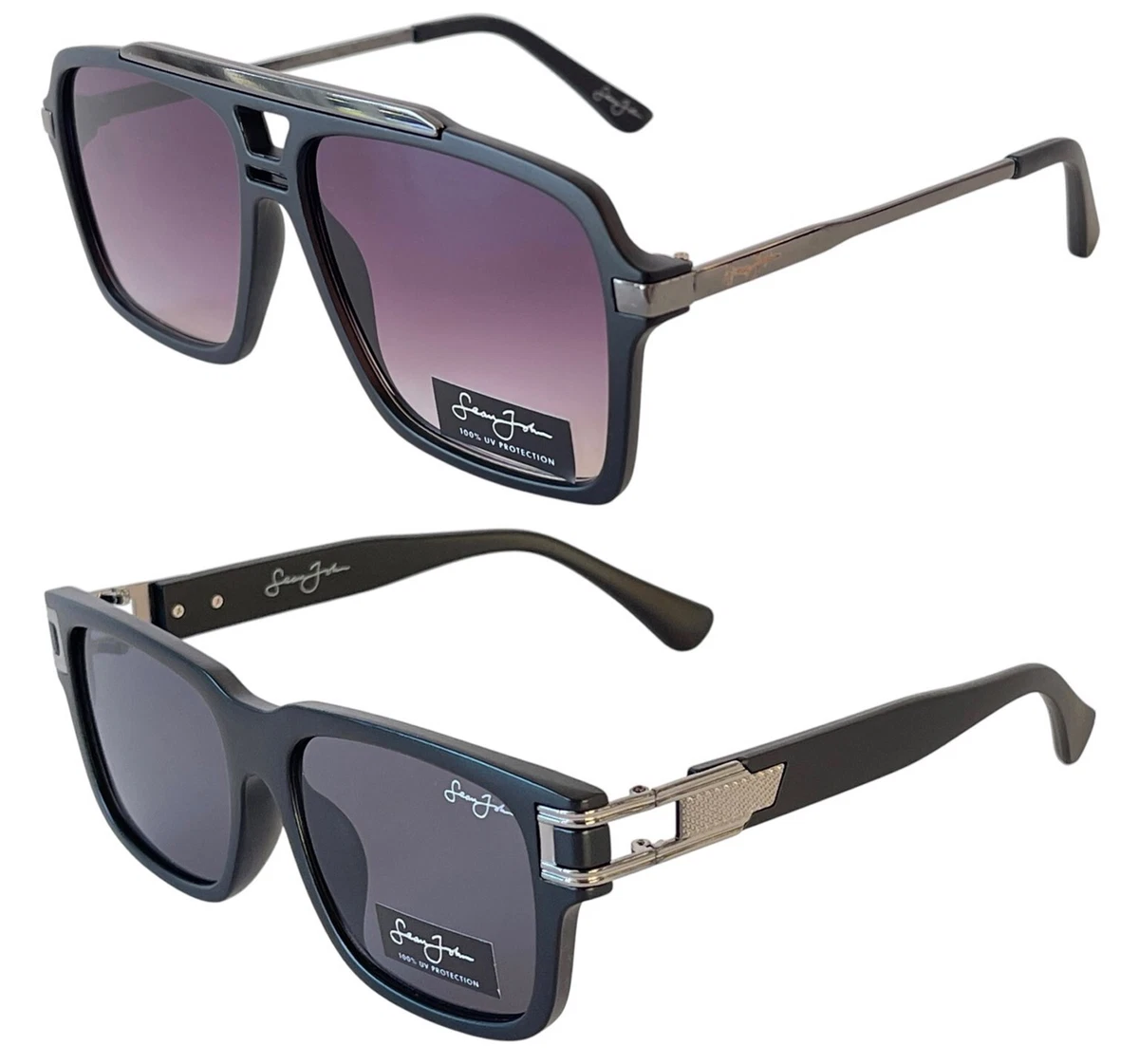 Occhiali da Sole Mega Balorama Blacked Out Collection in Nero e Ultra
