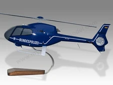 Airbus Eurocopter EC120B Bundespolizei German Police Desk Wood Large Scale 1/24