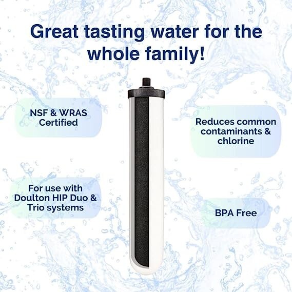 British Berkefeld Doulton W9123053 Ultracarb Candle Water Filter Element