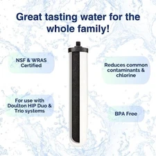 British Berkefeld Doulton W9123053 Ultracarb Candle Water Filter Element