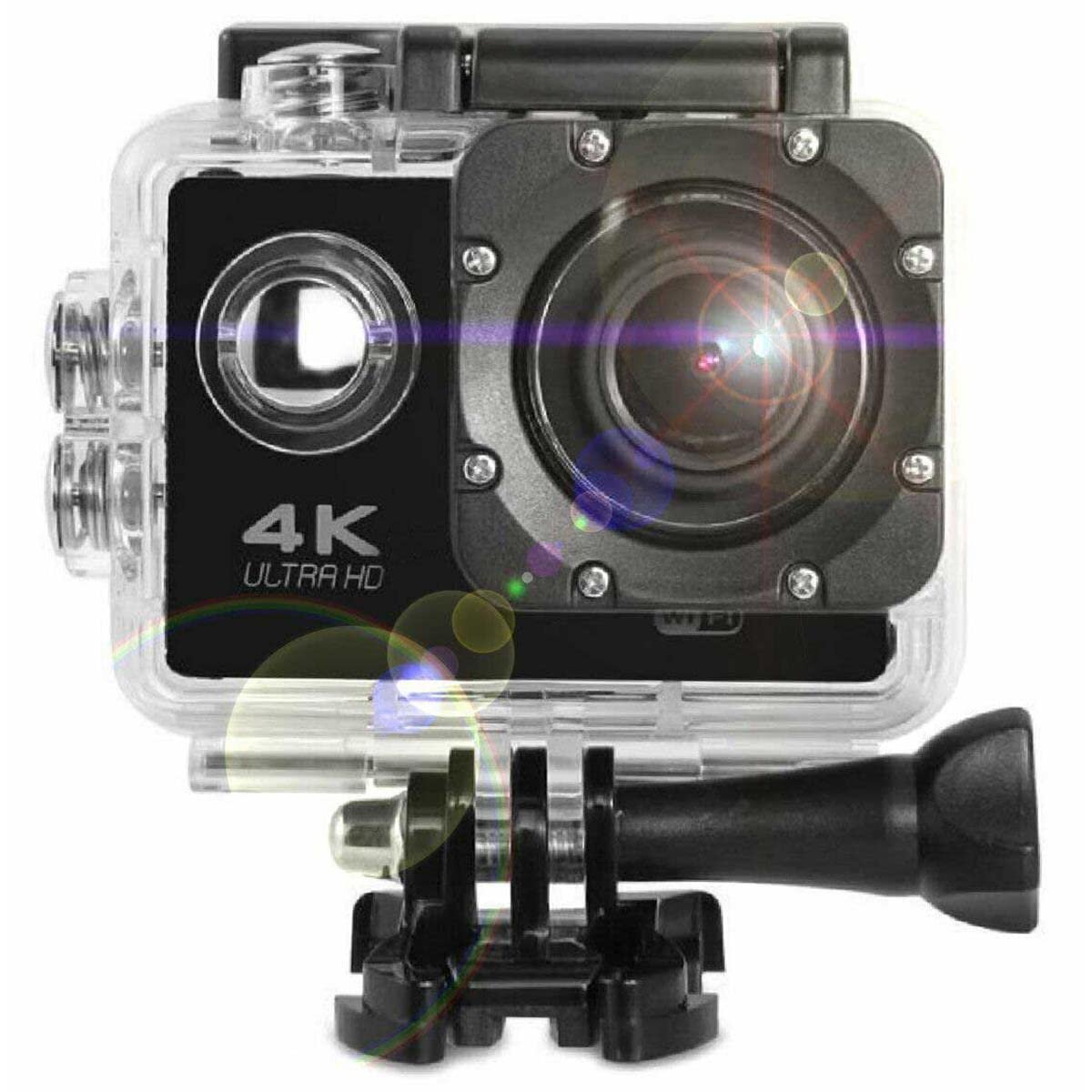 GLI PRO 4K HD Slow Motion Action Camera with Driving Mode and Sports Mounting Kit