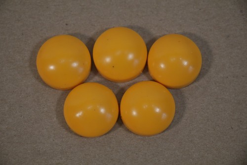 5x Space Dome Climber M8 Replacement Rubber Nut Cover - yellow