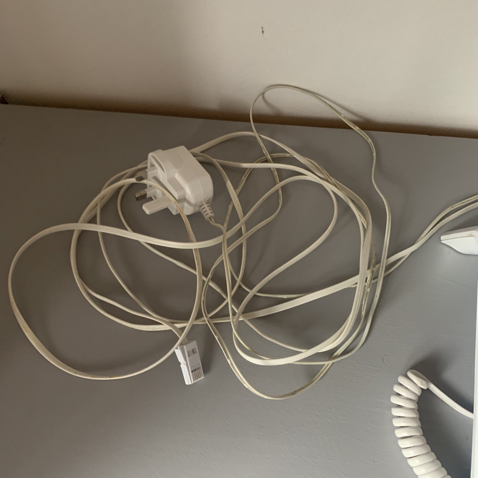 BT Decor 2500 Telephone White Corded Answering Machine Large Buttons eBay