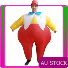 Mens Tweedle Dee Tweedle Dum Costume Alice in Wonderland Inflatable Book Week