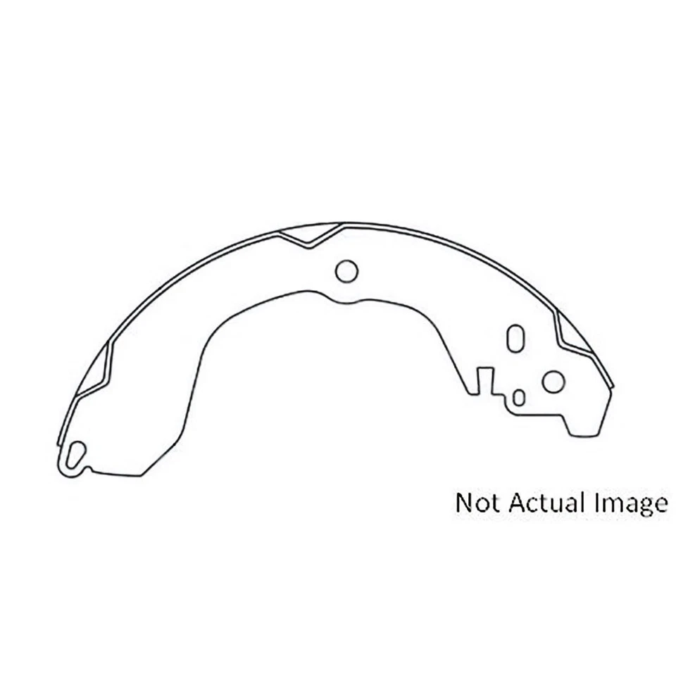 Para Jeep Compass 2009~2017 2x Juego de accesorios de freno de tambor trasero C-Tek Foto 3 de 4