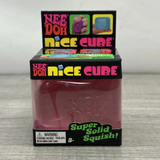 3x Schylling NeeDoh Nice Cube Sensory Squeeze Giocattolo con Super Solid Squish-2,25"