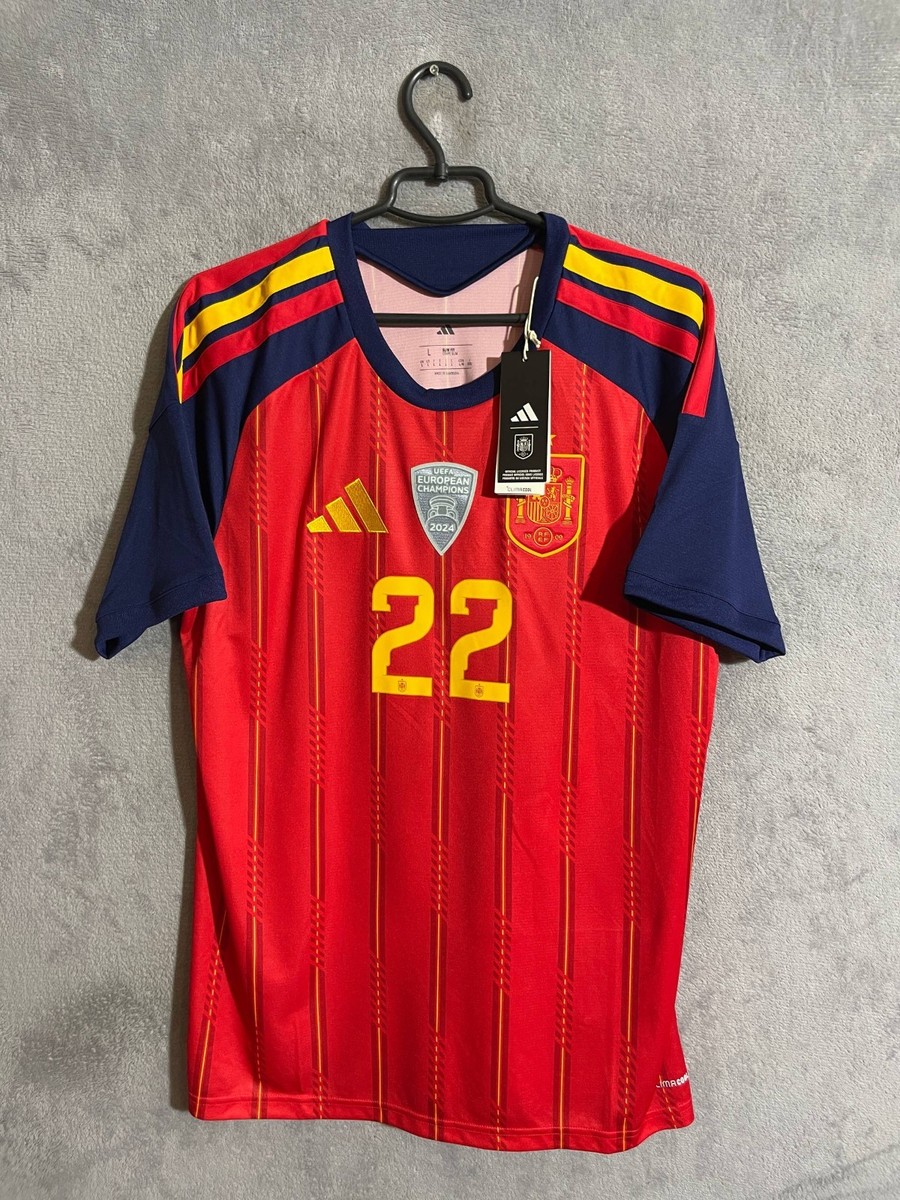 Cucurella Spain Jersey Home football Soccer shirt 2026 - 2028