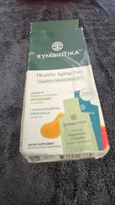 3 packages Cymbiotika Healthy Aging Duo Cognitive and Memory Support