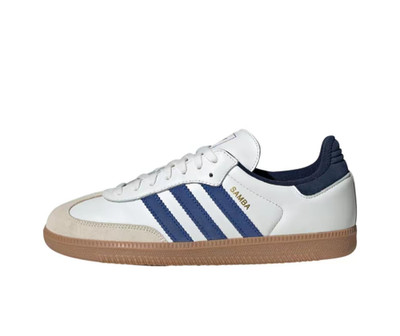 Adidas Originals SAMBA OG White/Blue JH5632 Men's Size | eBay