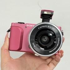 SONY Alpha NEX-3N 16.1MP Mirrorless Digital Camera  16-50mm Lens Pink