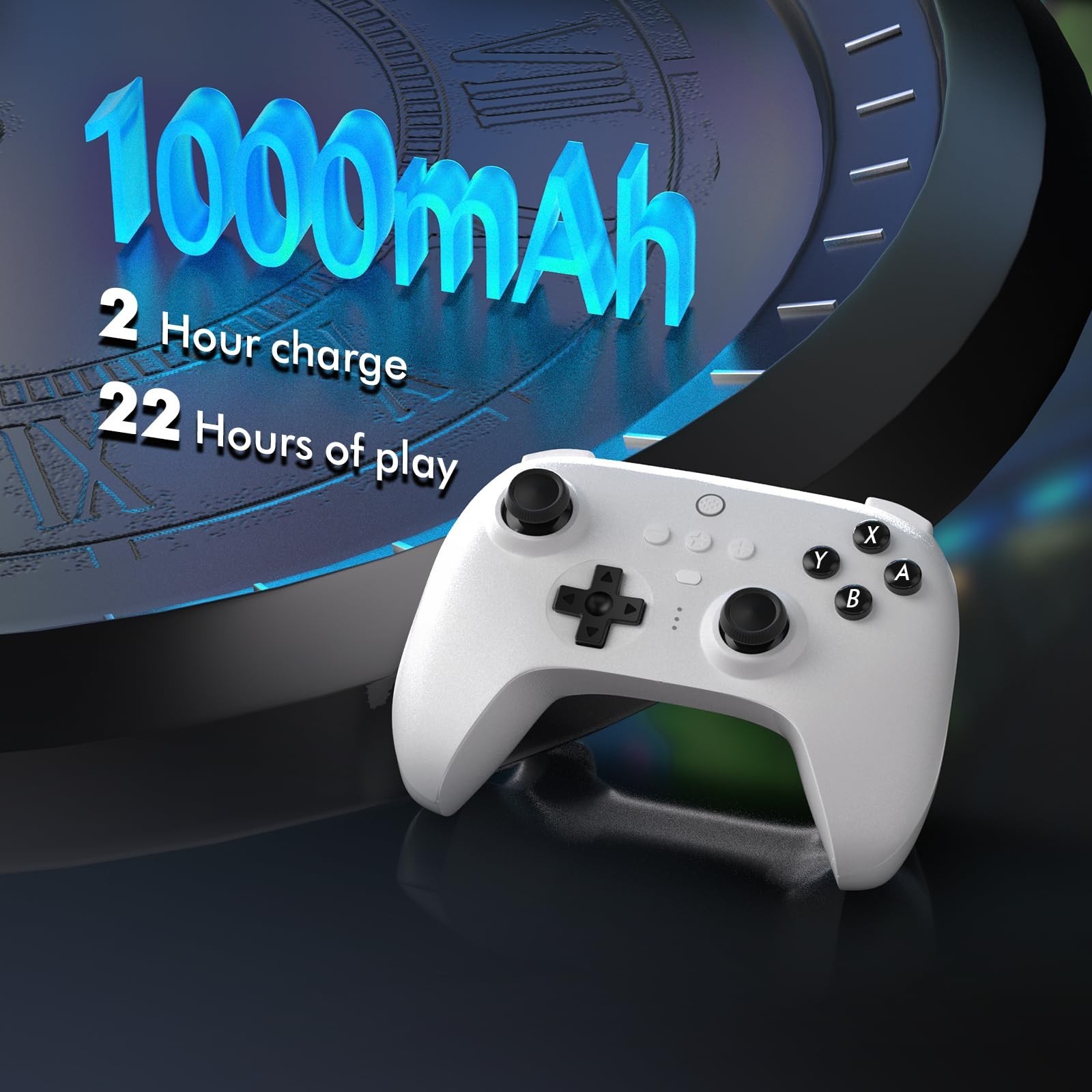 8Bitdo Ultimate Bluetooth Controller with Charging Dock for Switch/Switch 2, ...