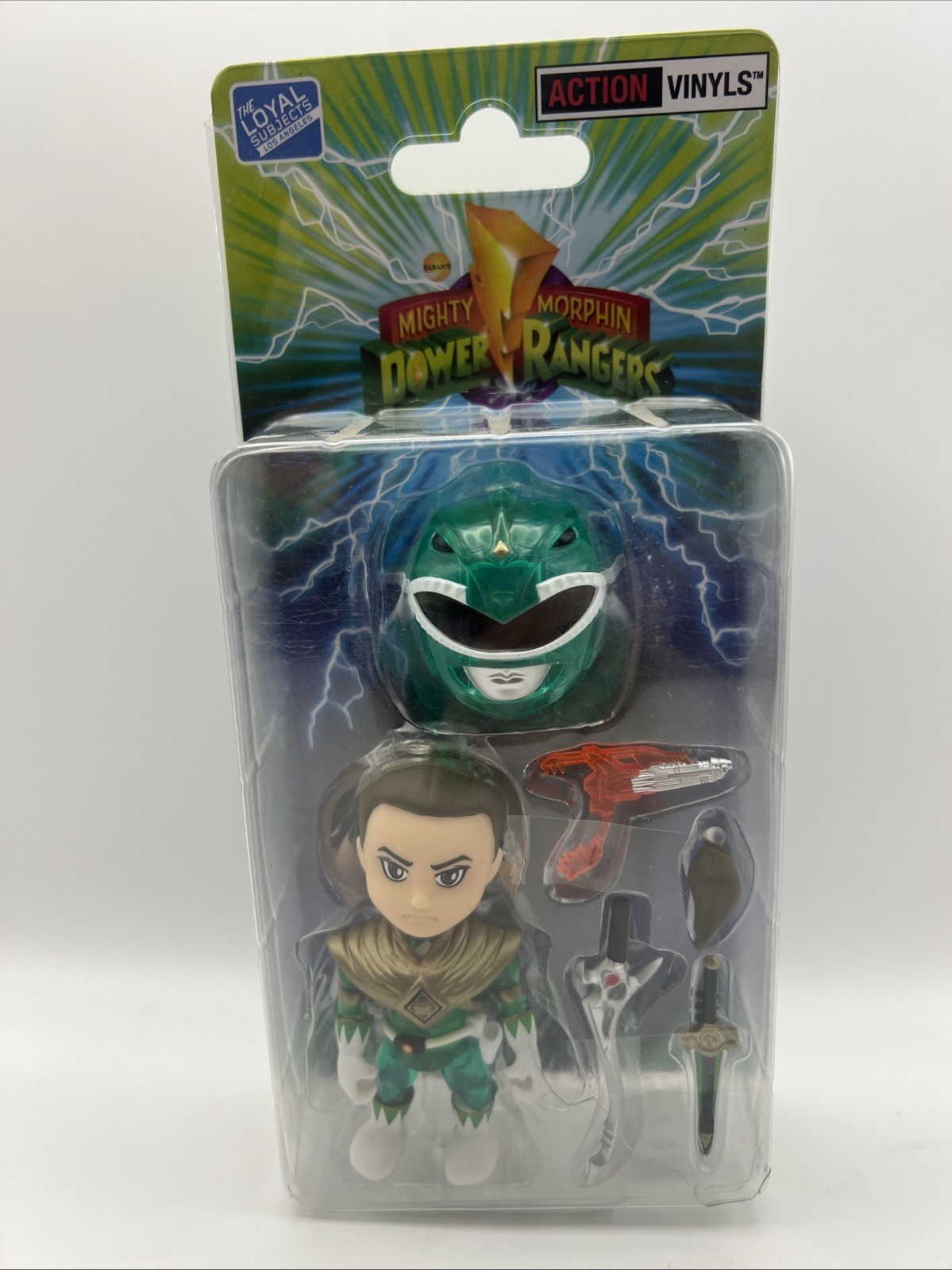 Mighty Morphin Green Ranger Crystal Armor Action Vinyl Toy Tokyo SDCC Exclusive