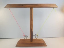 Throwing Game Set Wooden Hook Shot Toy Interactive Games For Home Bar Party