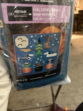 Halloweenies Quilt Kit Using Thatched Fabric 