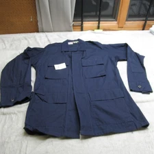 Propper BDU Coat Mens Mediumj Long Navy Ripstop Military Field Jacket Heavy NEW