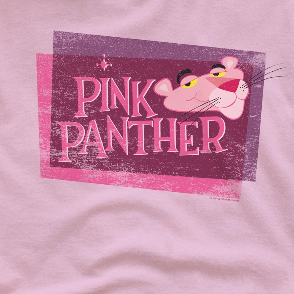 Pink Panther Distressed T-Shirt S-3XL, Pink | eBay