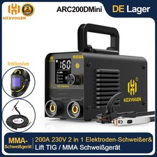 HZXVOGEN 200A Mini ARC Schwei&szlig;ger&auml;t 220V E-Hand MMA Schwei&szlig;ger&auml;t Inverter IGBT