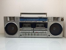JUNK SHARP GF-490 Radio Cassette Recorder Boombox Double Stereo Junk Collector