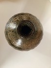 Large Rare 9&1/2" Kwatz Pottery Weed Pot/Vase with flowing incised design — photo 2