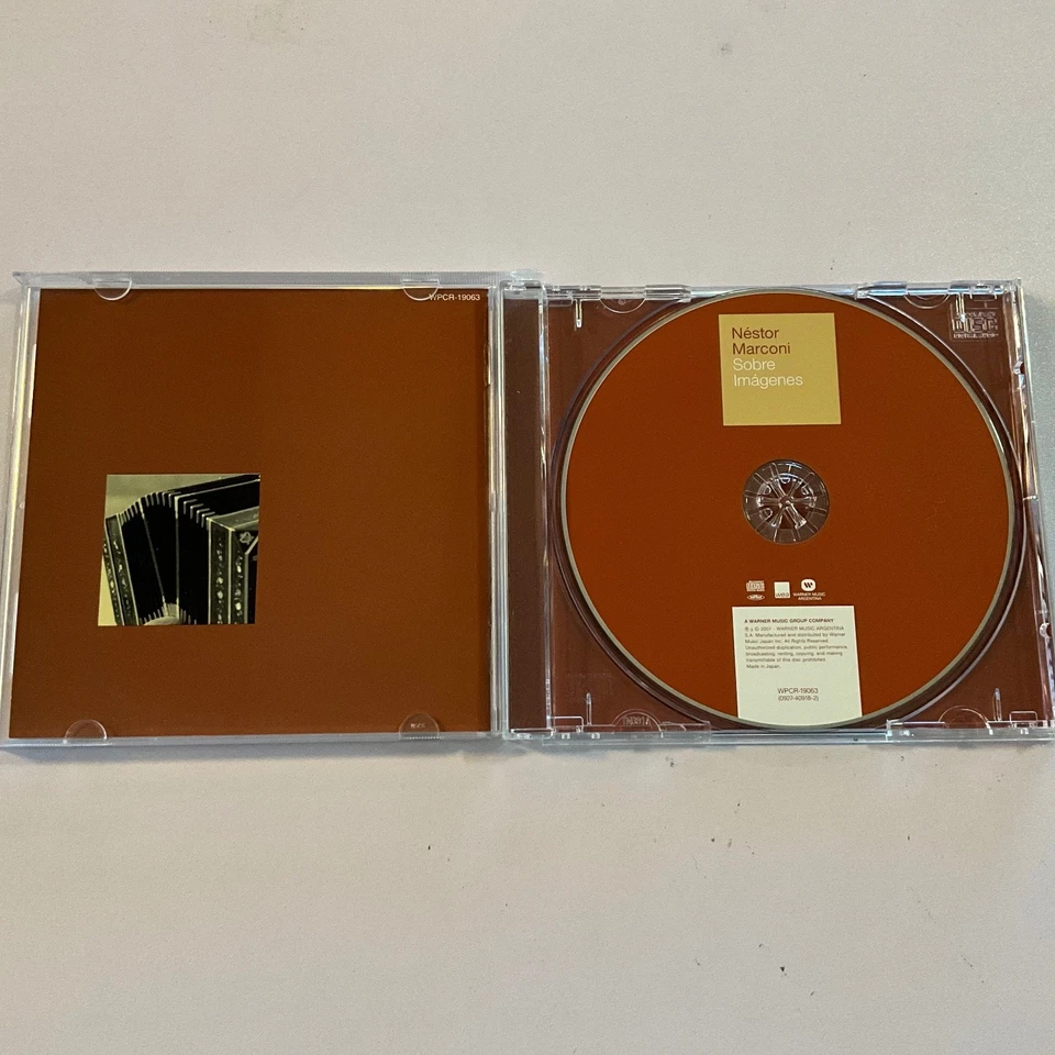 Néstor Marconi - Sobre Imágenes CD 2001 Tango Nuevo Argentina Mfg ЯПОНИЯ HIFI - Изображение 2 из 4