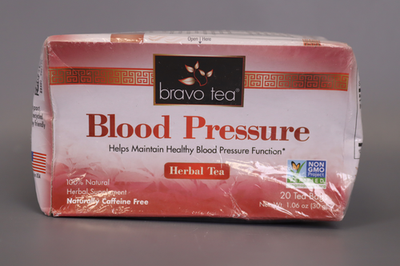 #ad Bravo Tea Blood Pressure Tea 20 bags Caffeine Free 20 Count Pack of 1 $18.62
