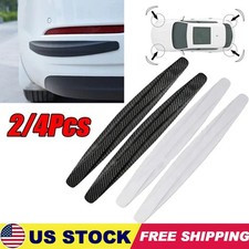 4pcs Car Bumper Protector Strip Guard Corner Protection Strips Scratch Protector