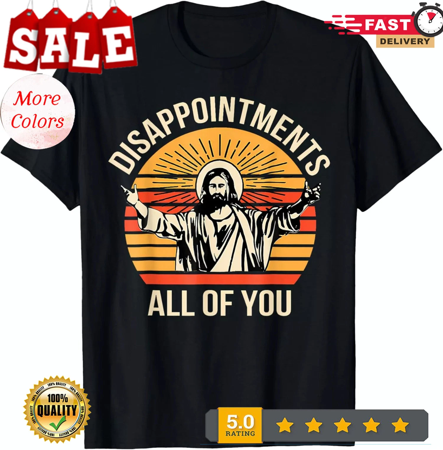 Jesus Disappointments T-Shirt Christian Humor Tee